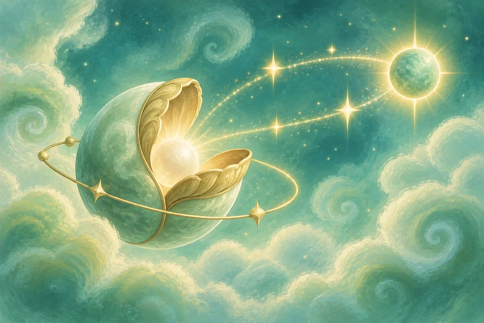 Leuchtende Perle auf dem Weg zu einem neuen Stern – Singlehoroskop