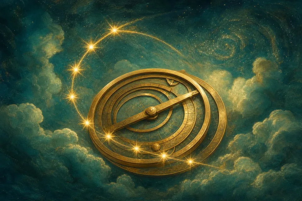 Goldenes Astrolabium und ein Sternenpfad – Wochenhoroskop