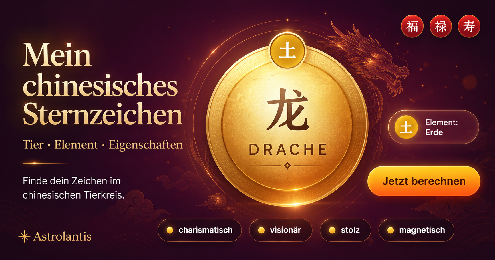 Mein chinesisches Sternzeichen