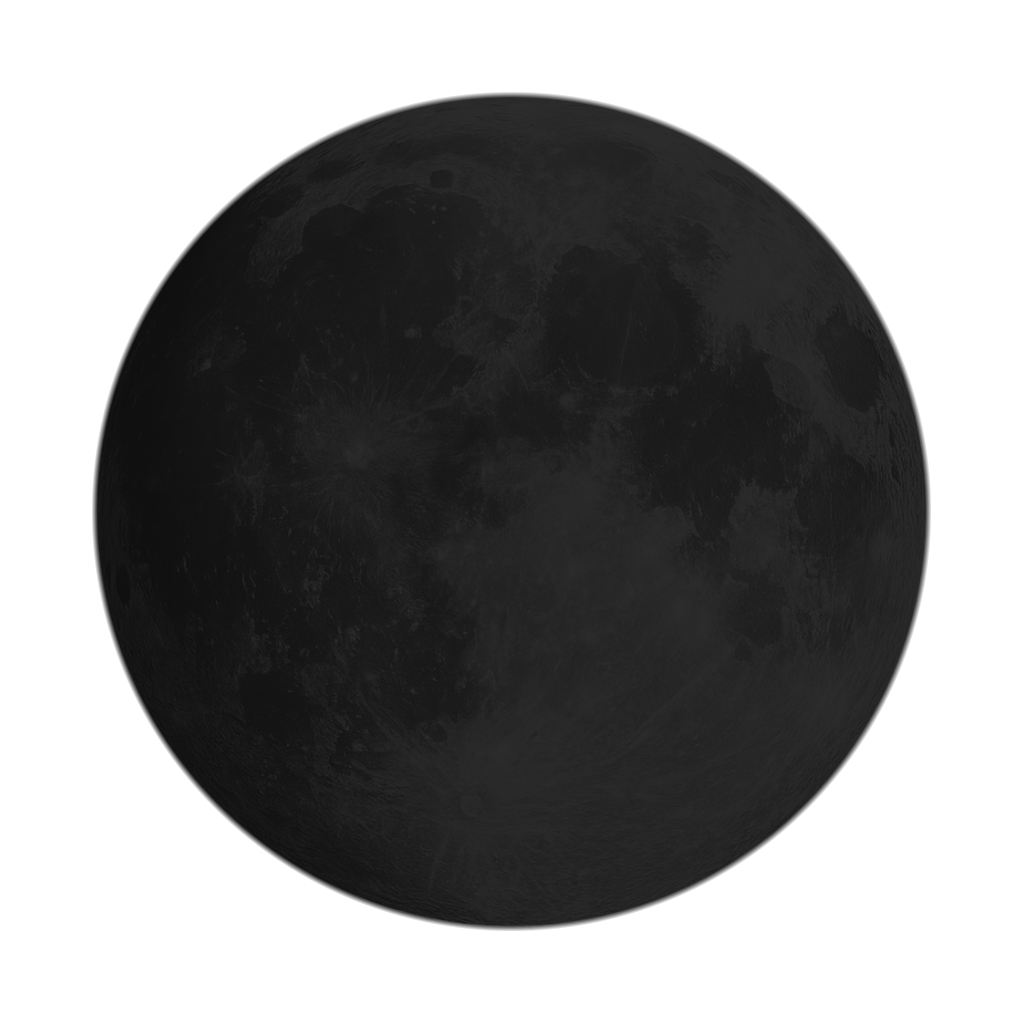 Neumond – Mondphasen-Illustration