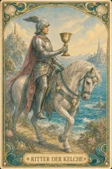 Tarotkarte Ritter der Kelche