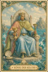Tarotkarte König der Kelche