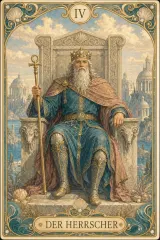 Tarotkarte Der Herrscher