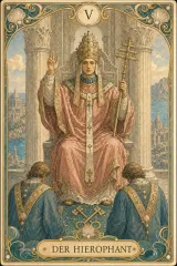 Tarotkarte Der Hierophant