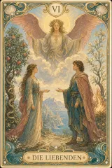 Tarotkarte Die Liebenden