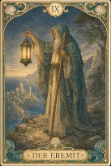 Tarotkarte Der Eremit