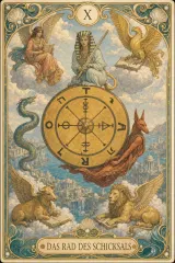 Tarotkarte Das Rad des Schicksals