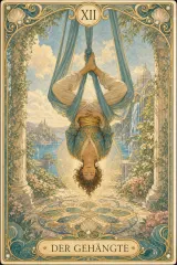 Tarotkarte Der Gehängte