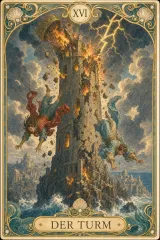 Tarotkarte Der Turm